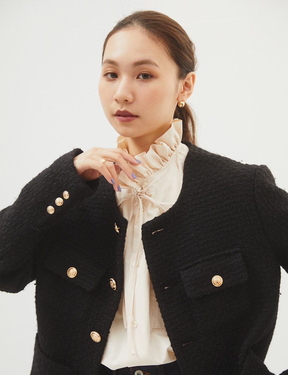 Classic tweed jacket