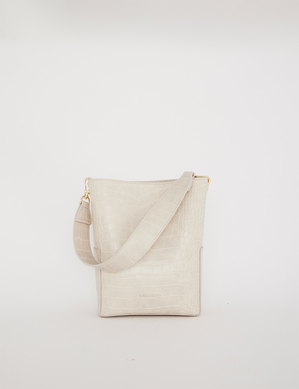 Croco bucket bag