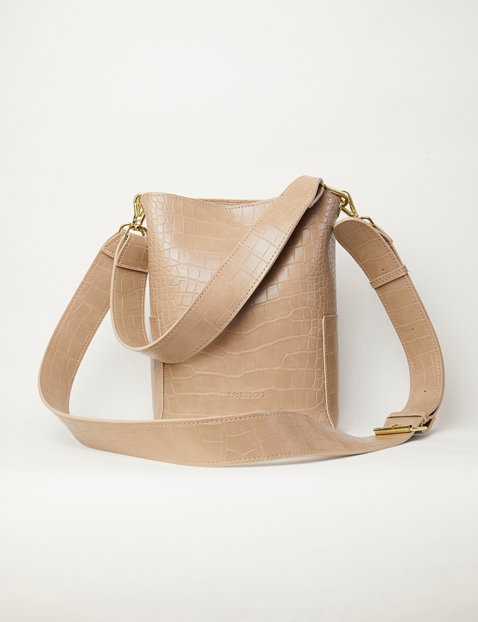 【PRE】RB croco bucket bag (beige)
