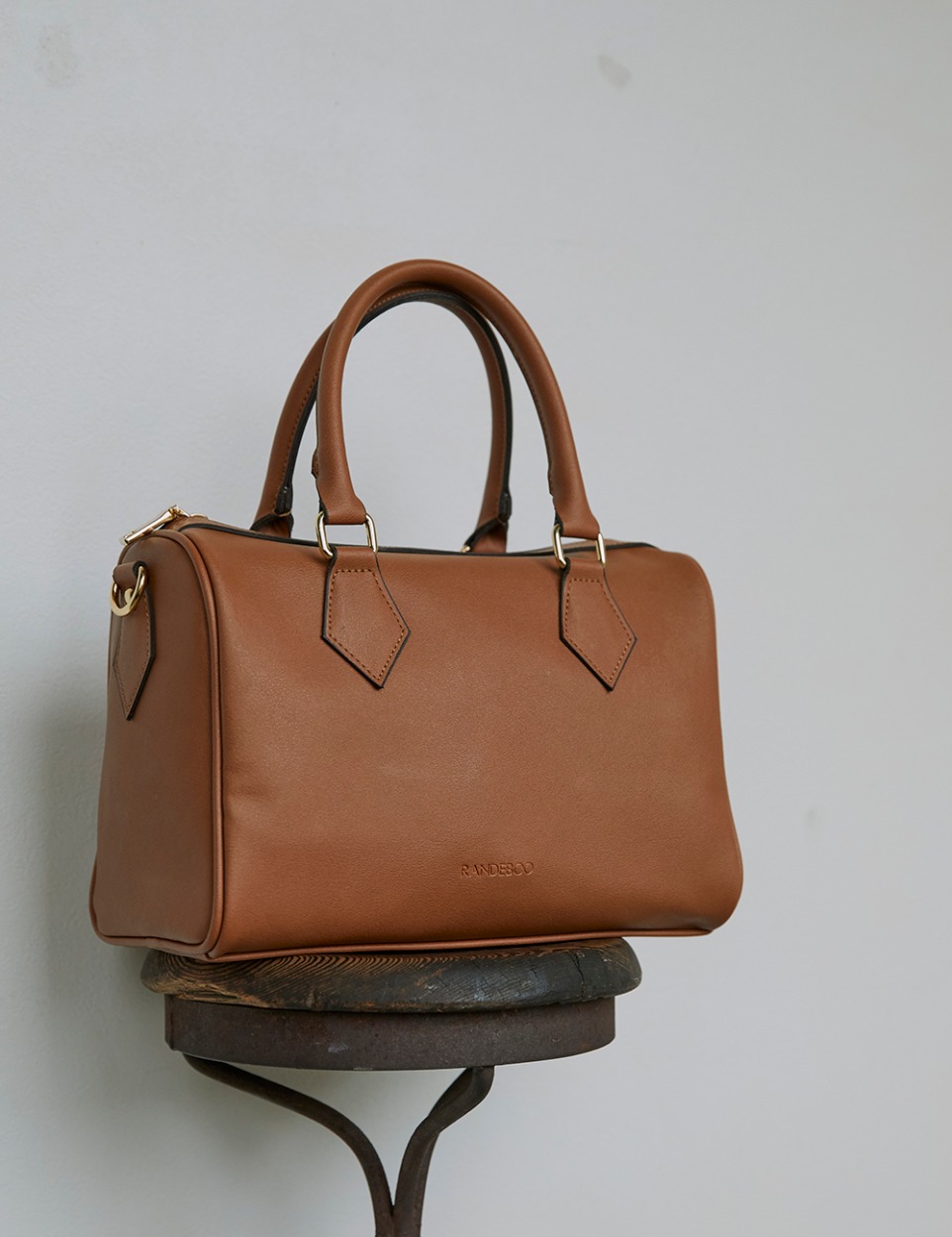 RB boston bag (camel)