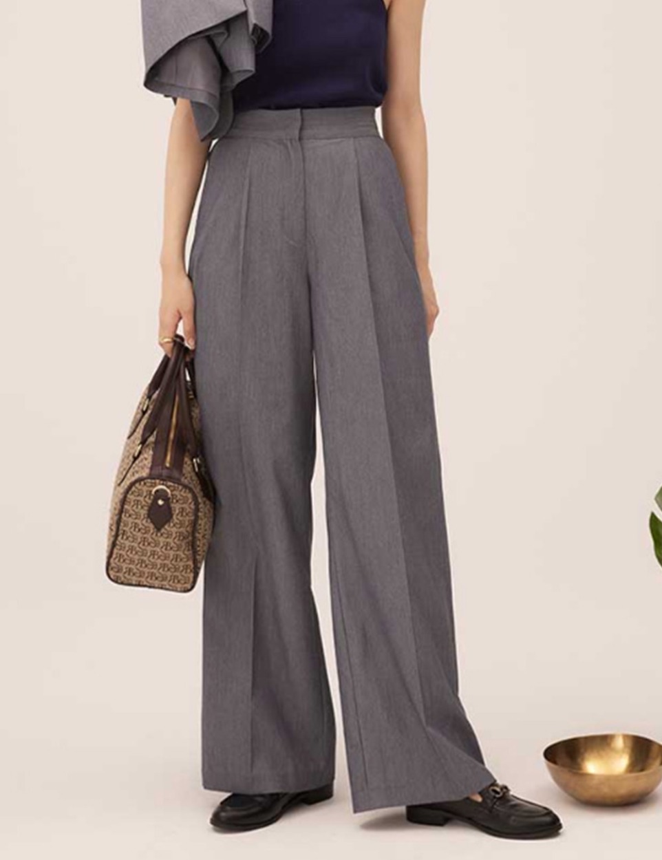 RB loose set pants (gray)