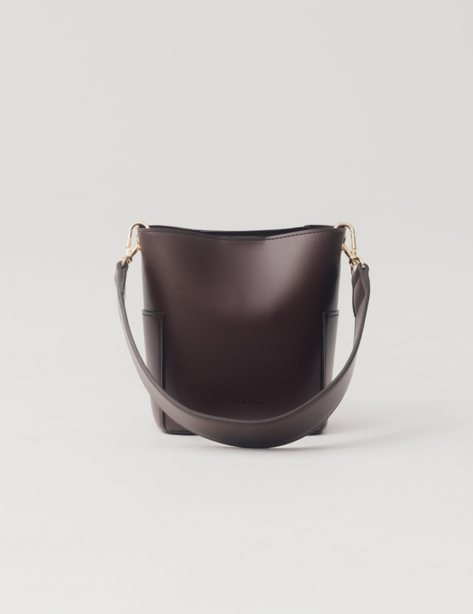 【PRE】Mini bucket bag (dark brown)