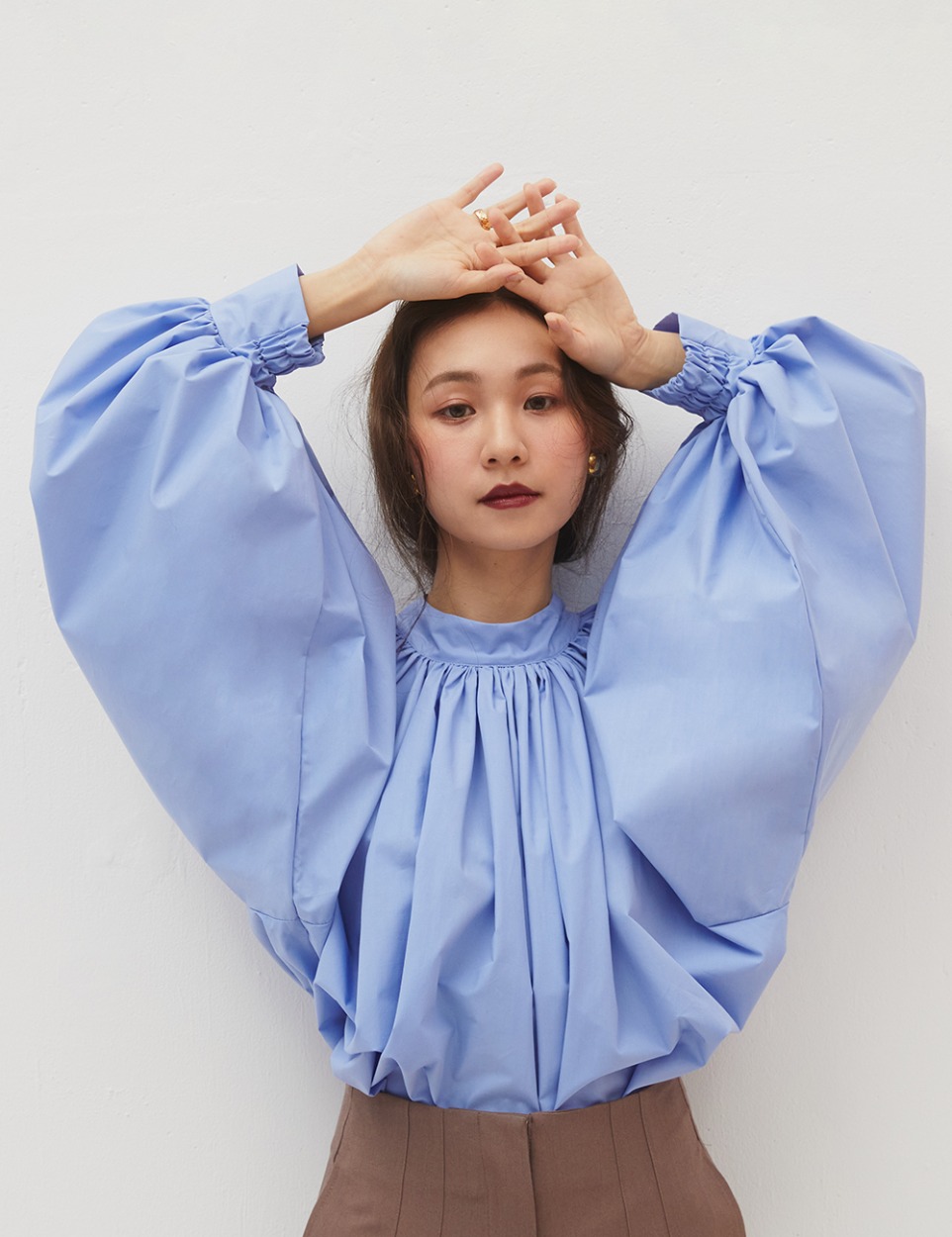 【PRE】Balloon volume shirt