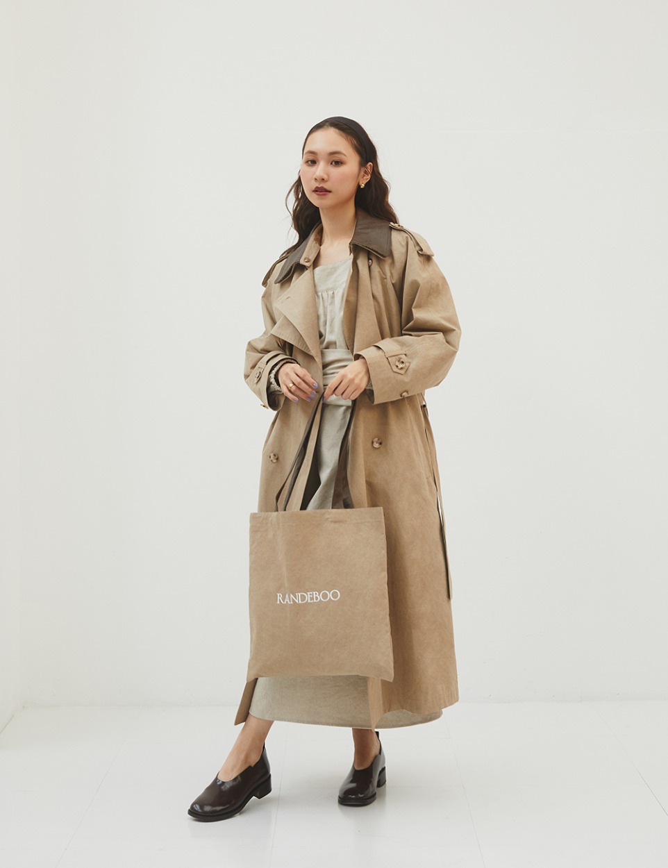 Variation trench coat