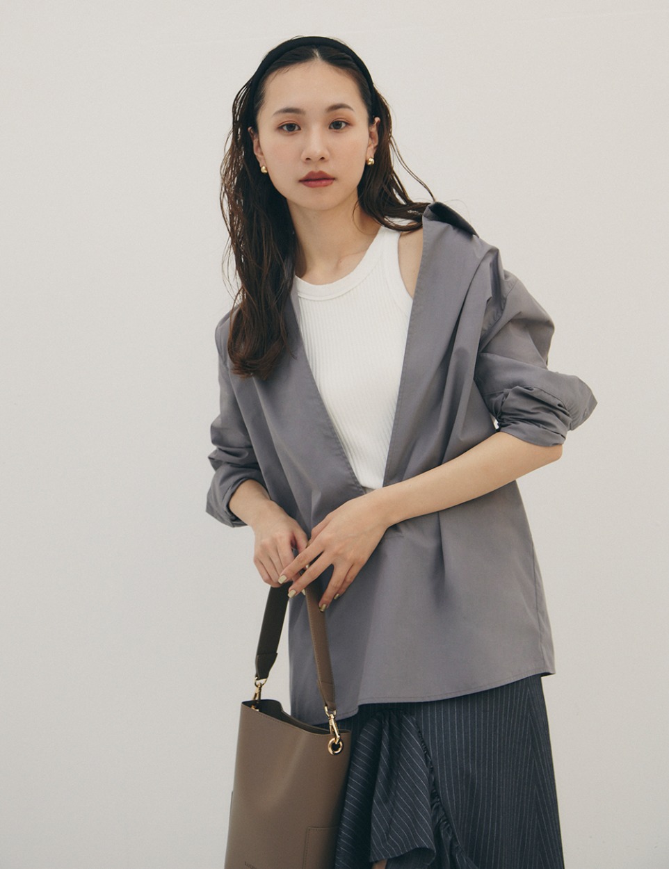 Layered body shirt