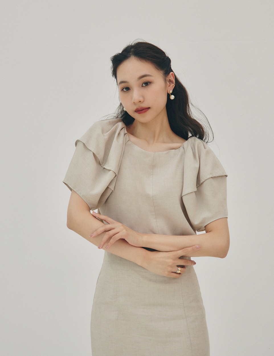 【PRE】Lantern puff tops