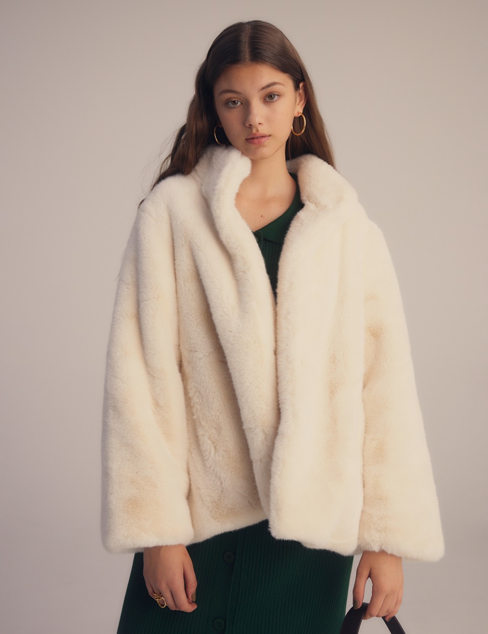 【PRE】Melt fake fur coat