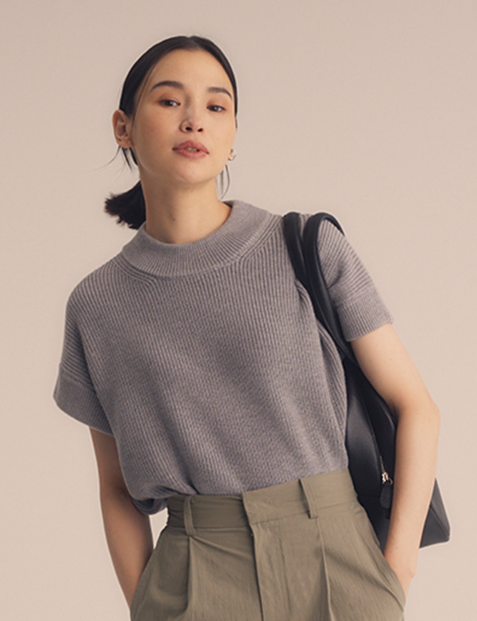 【8/19発売】Silhouette knit vest