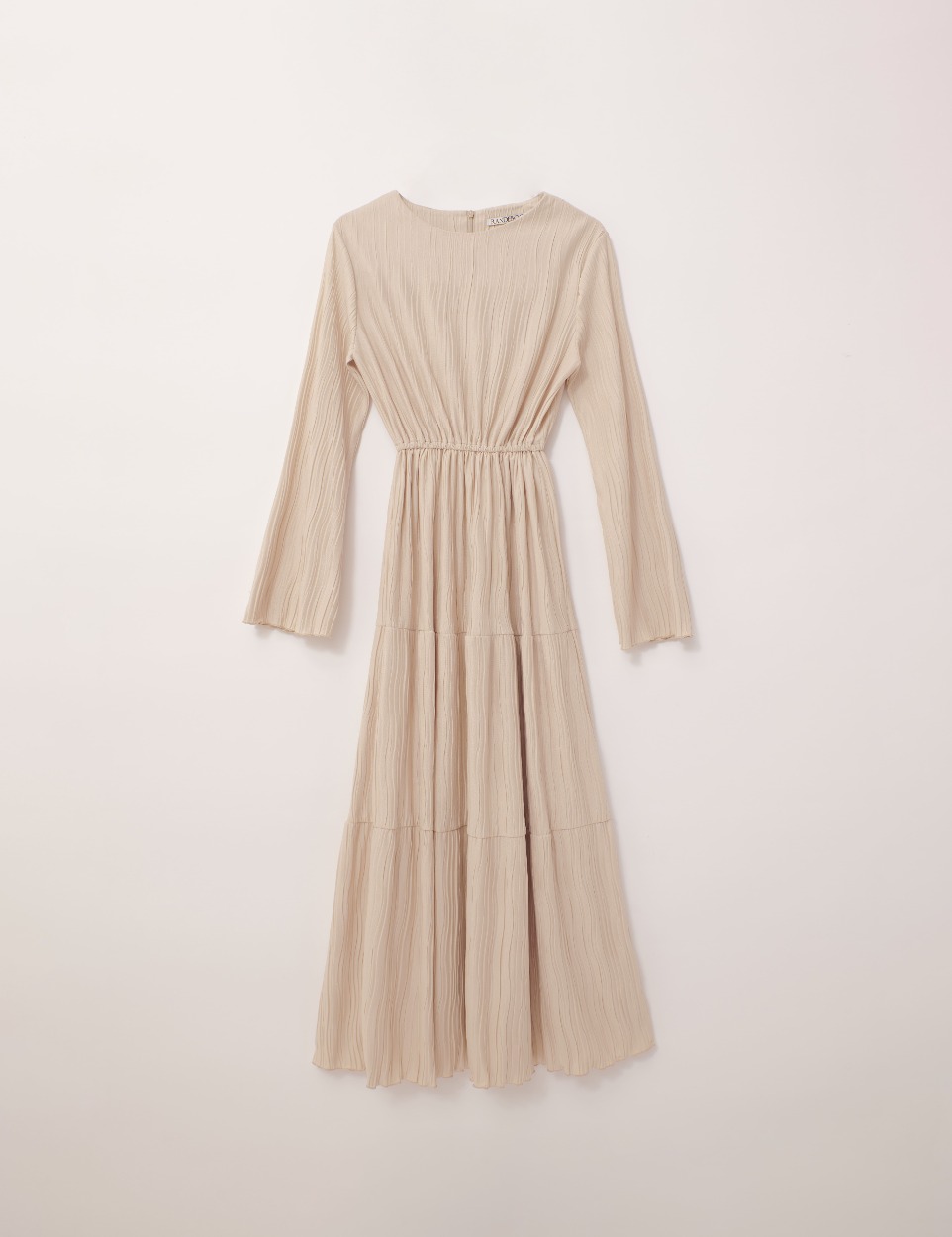Natural sleeve dress