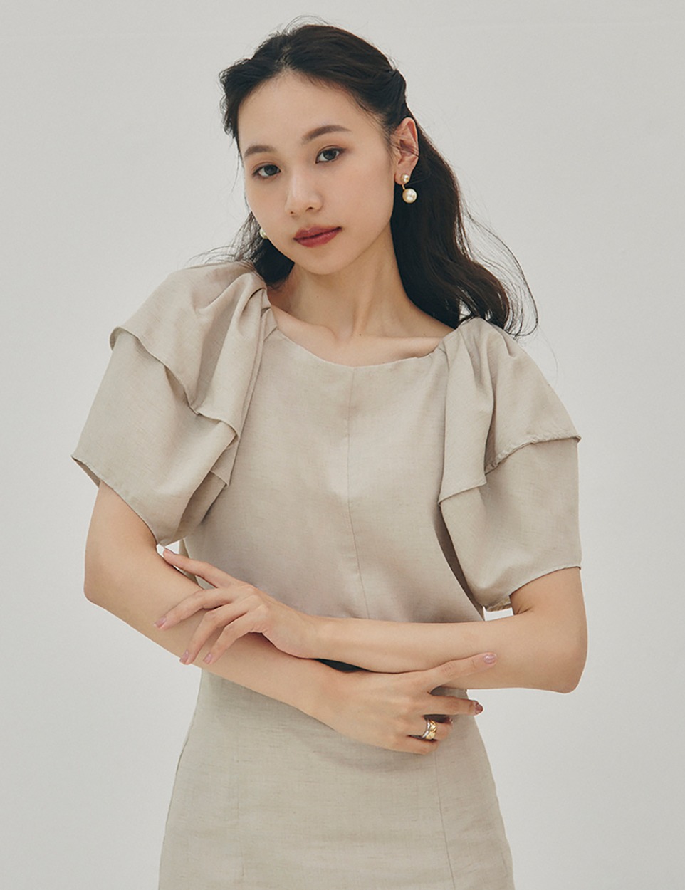 Lantern puff tops