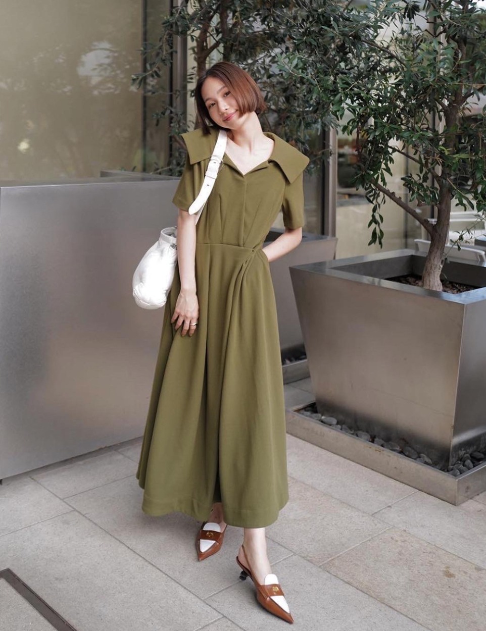 Sailor volume dress
