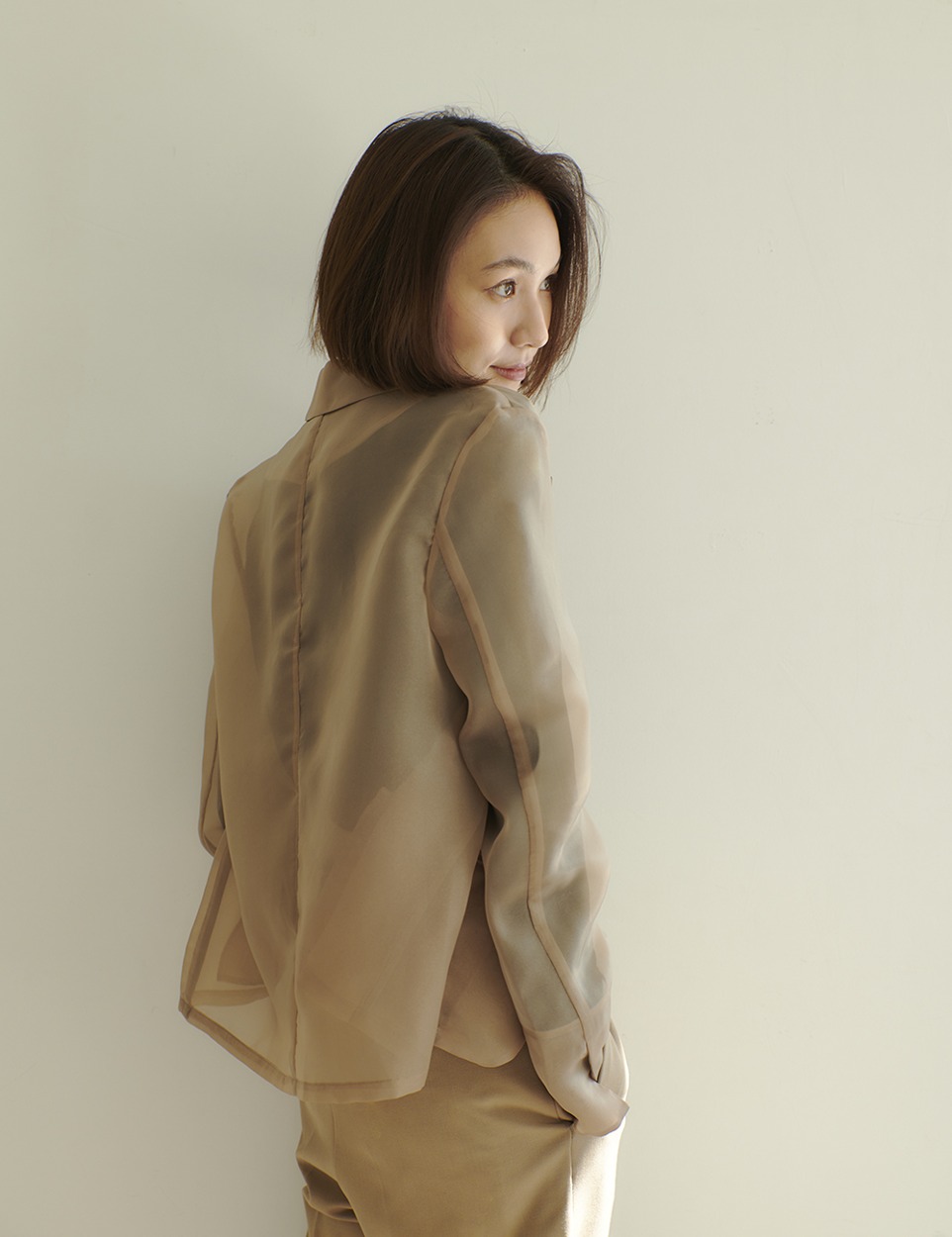 See through jacket