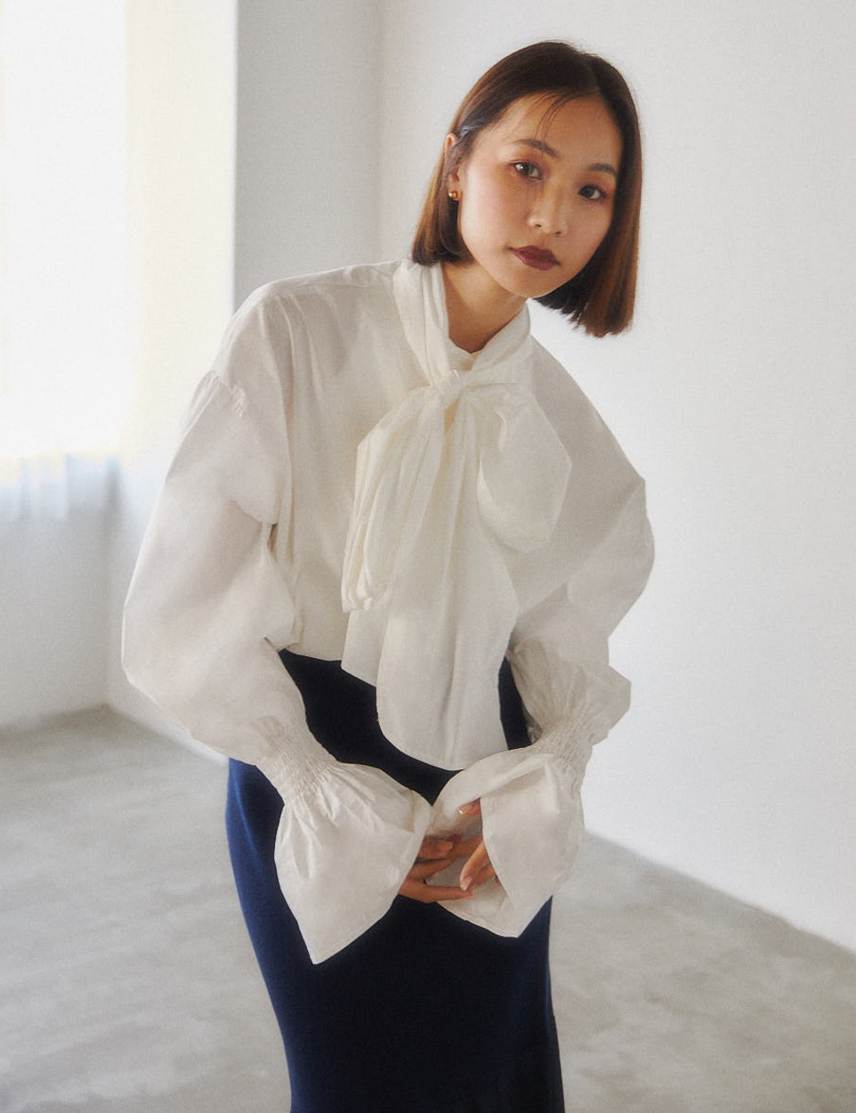 【PRE】Wrapping blouse