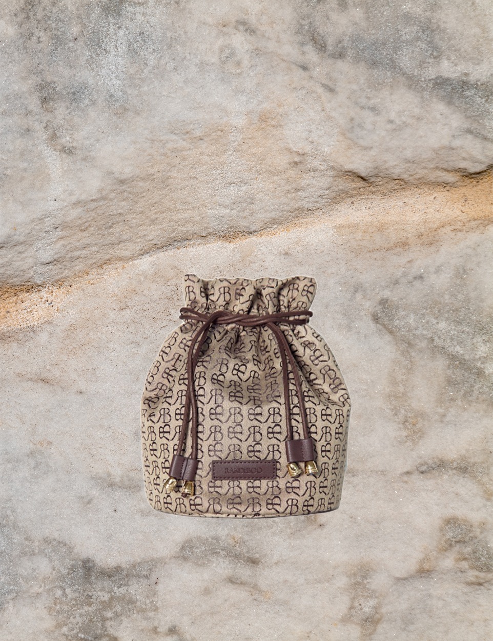RB monogram squeeze bag
