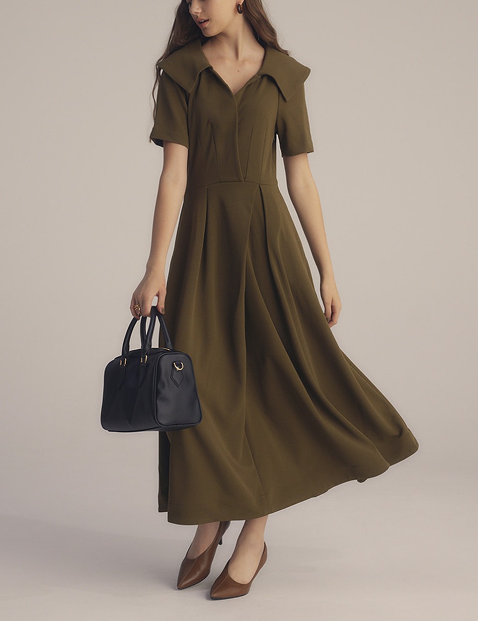 Sailor volume dress