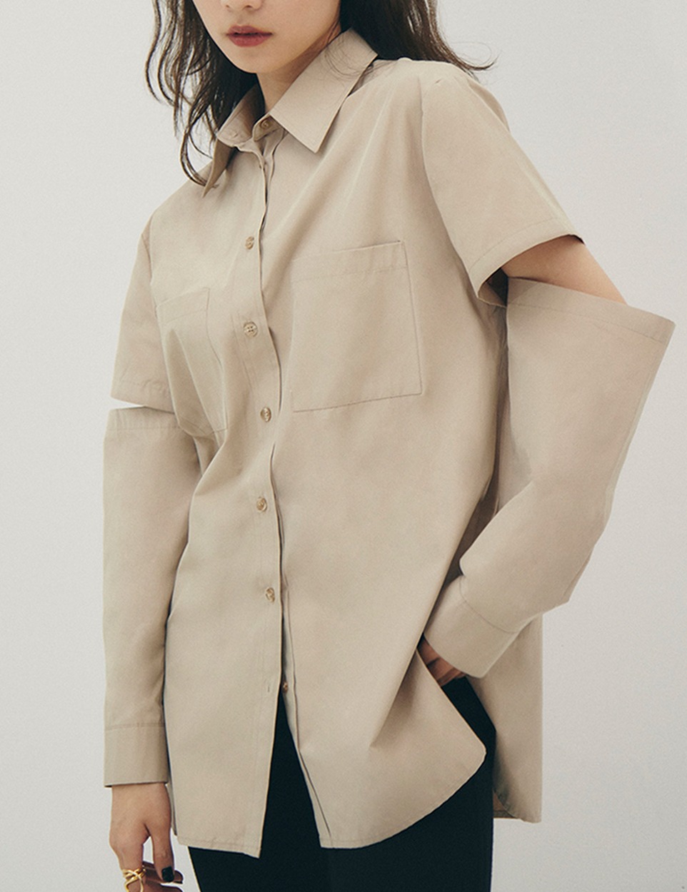 Charm cut shirt