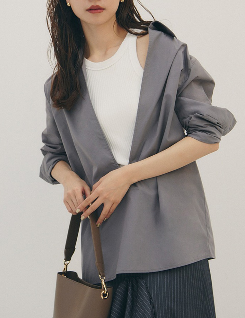 Layered body shirt