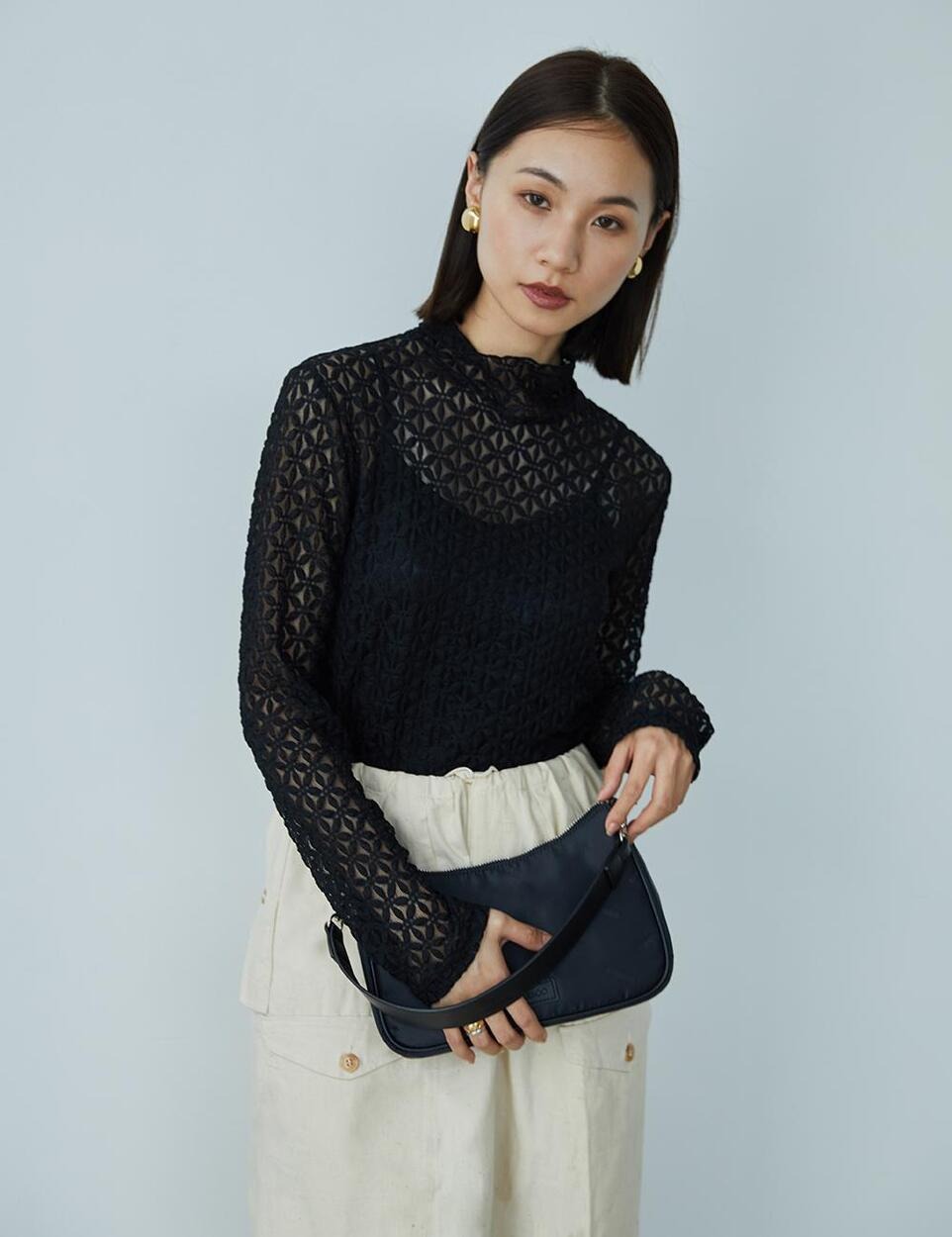 Flower layered top