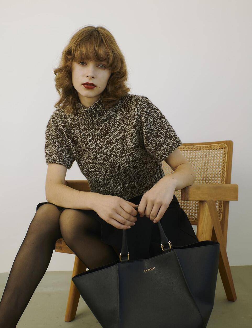 Classic cropped knit