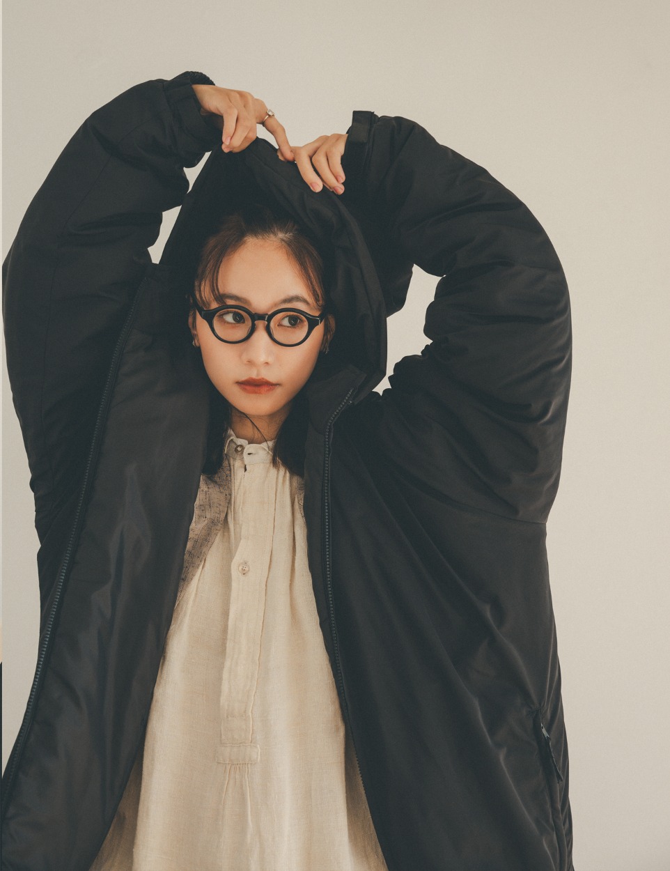 【PRE】Military puff jacket