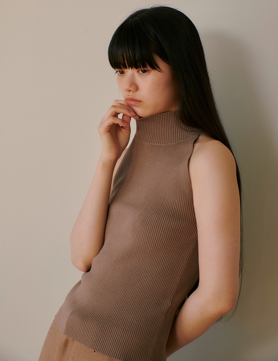 Halter neck knit