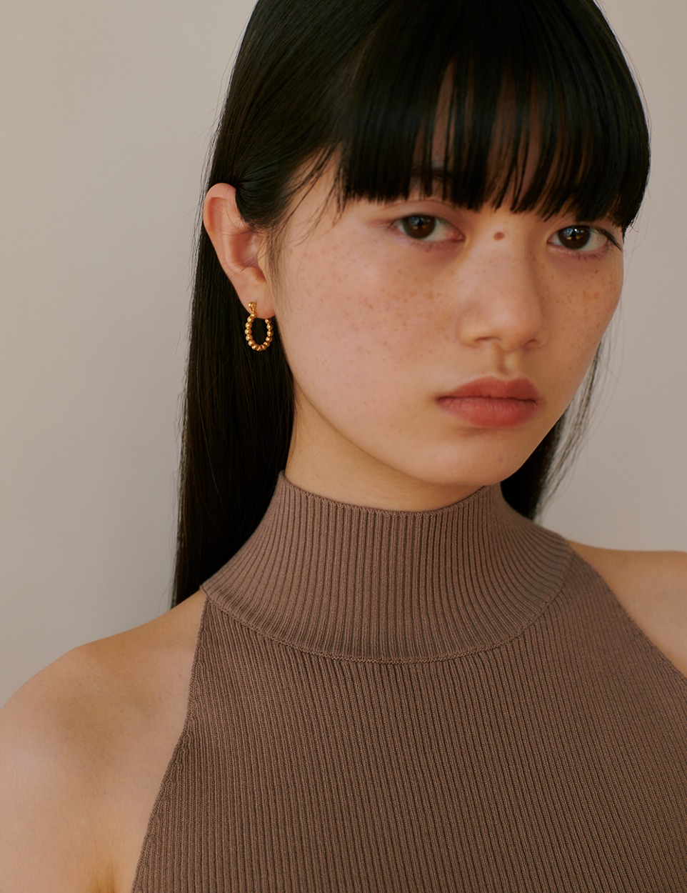Classical circle earring