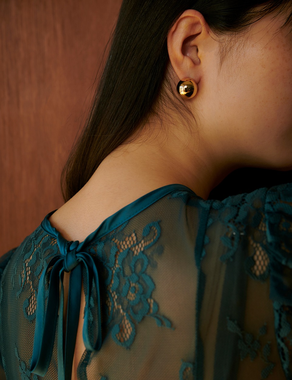 Moon earring