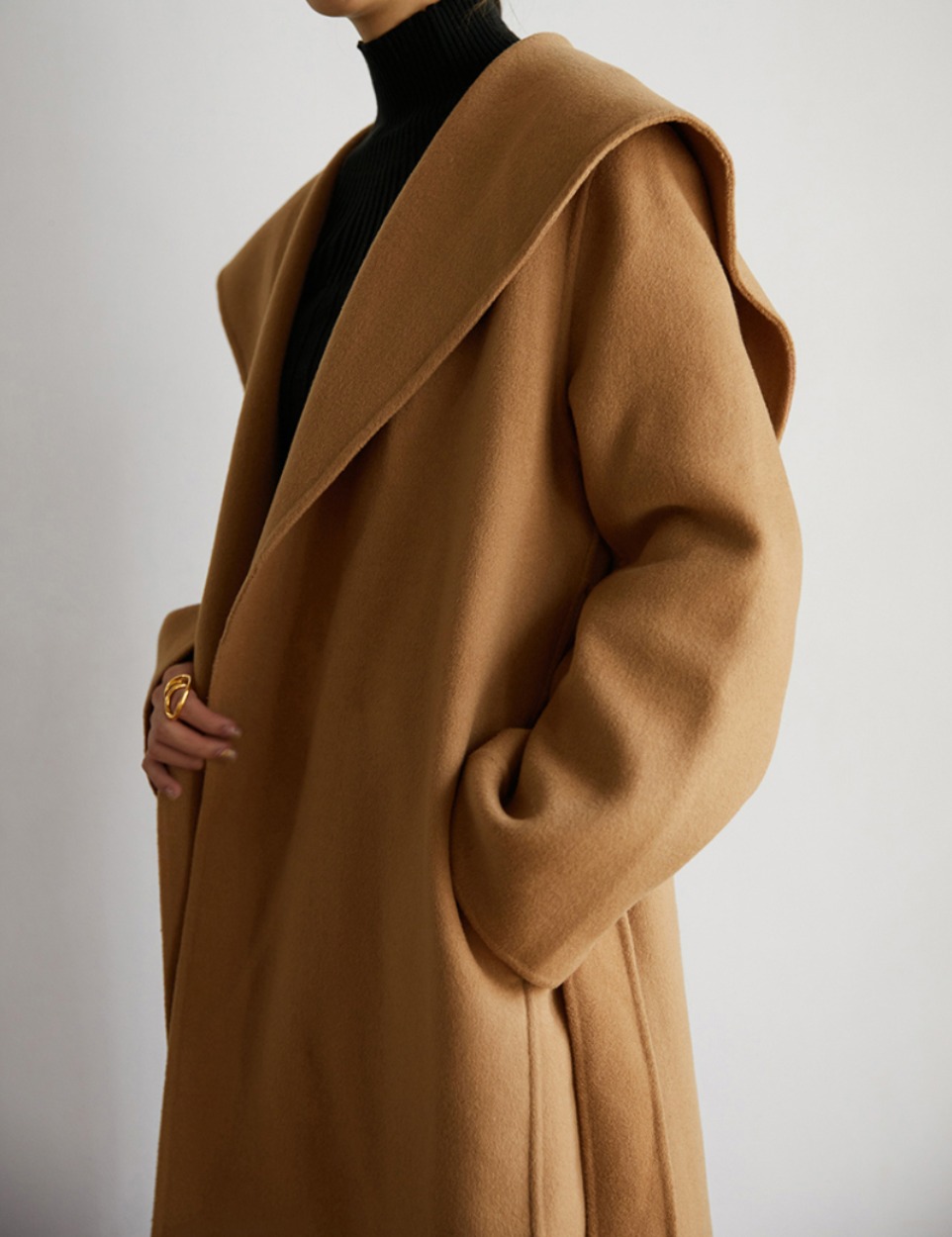Sailor wool coat