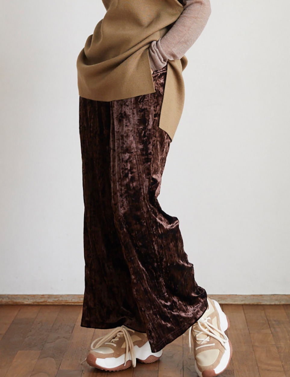 Velvet pants