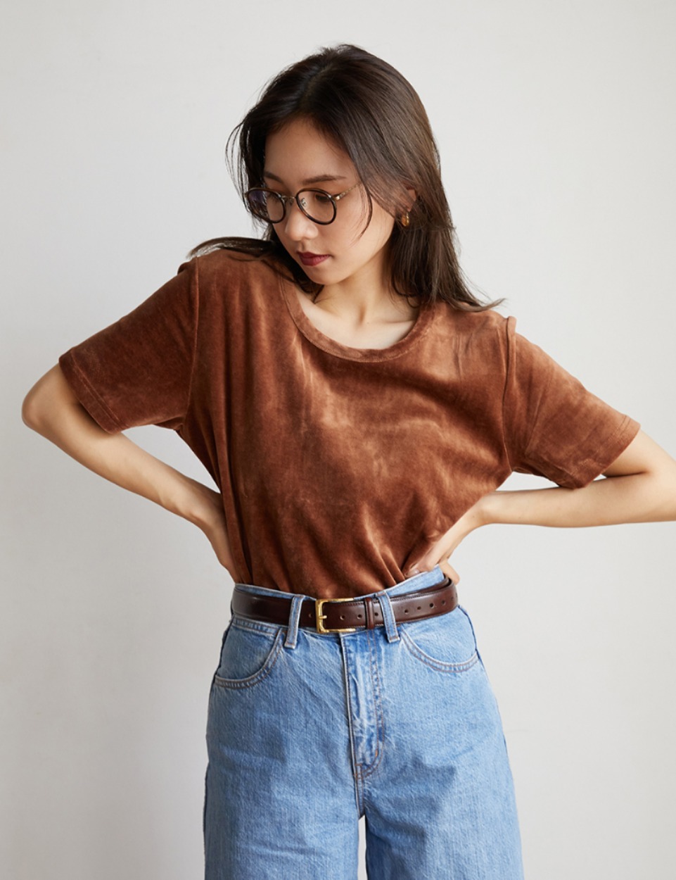 Velvet tops