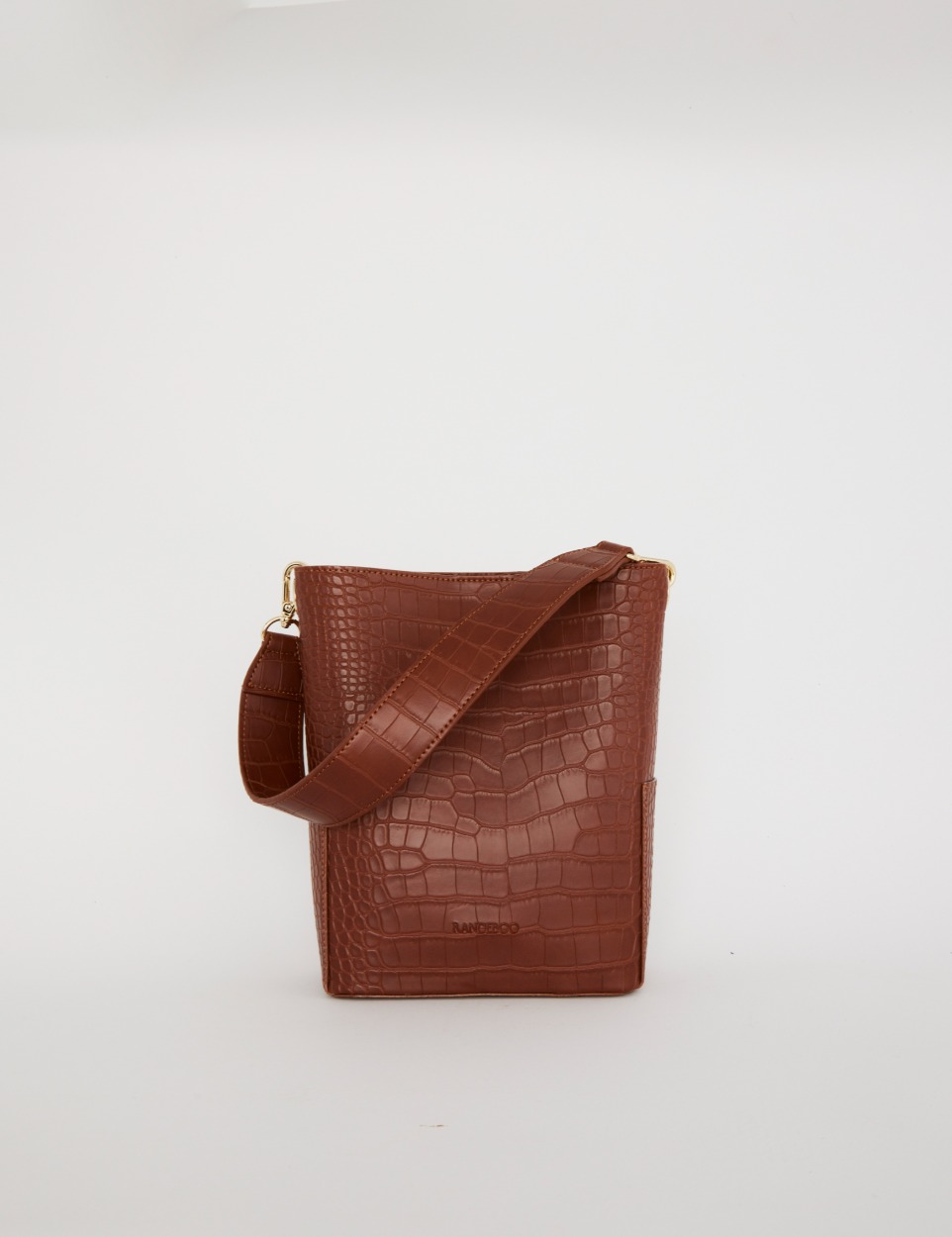 Croco bucket bag