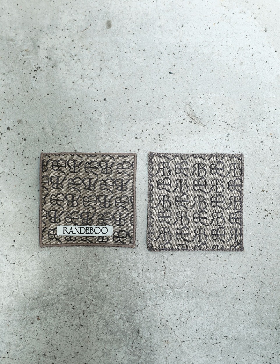 RB monogram coaster（2枚セット）