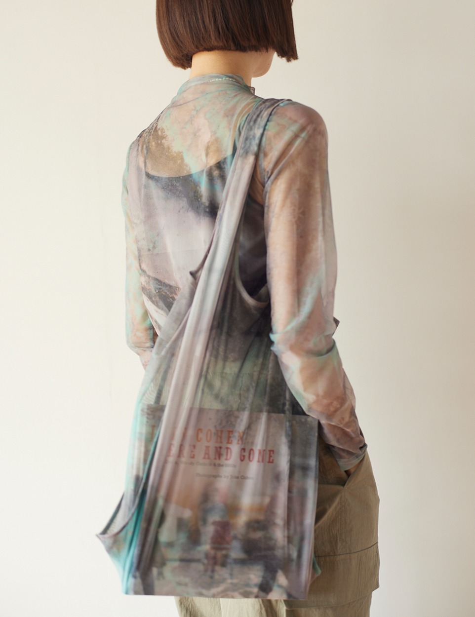 "NERI" see through bag