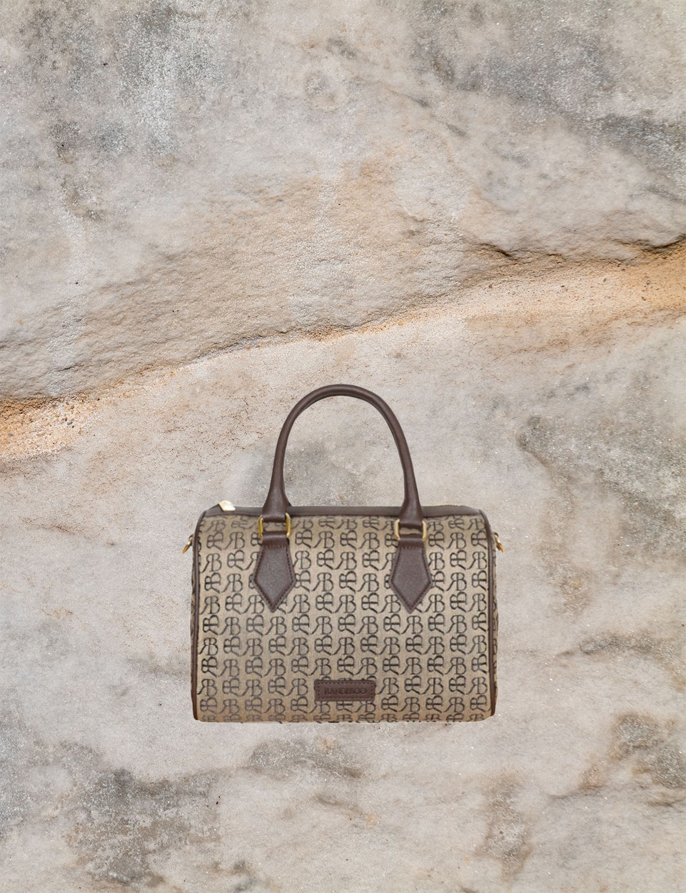 Monogram boston bag