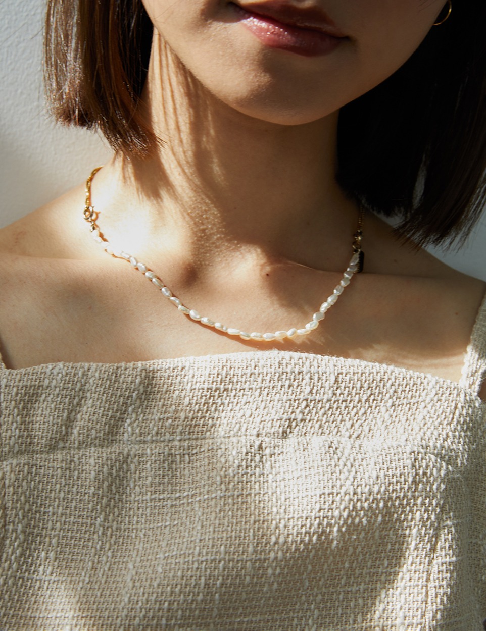 Half perl jewelry