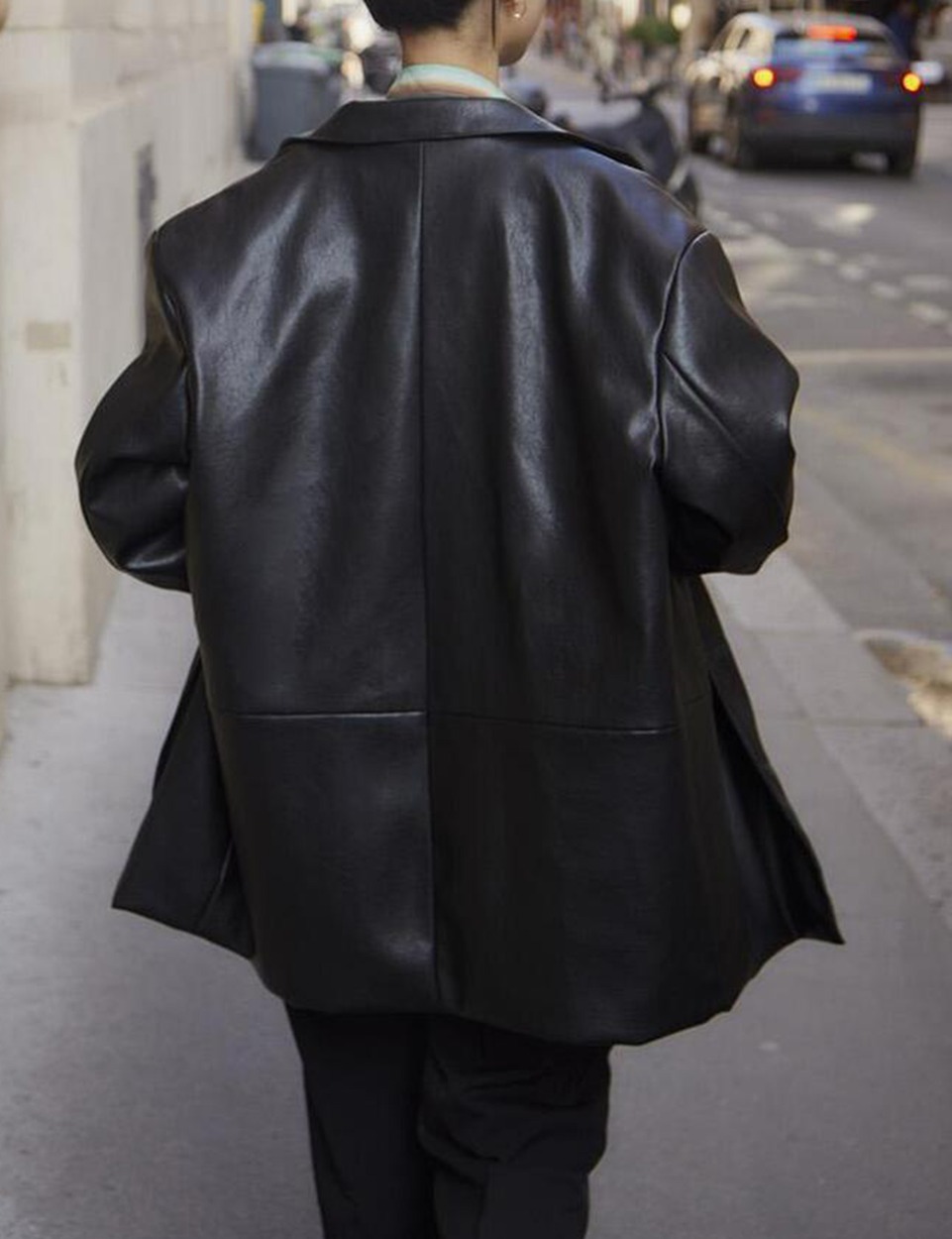 Vegan leather jacket